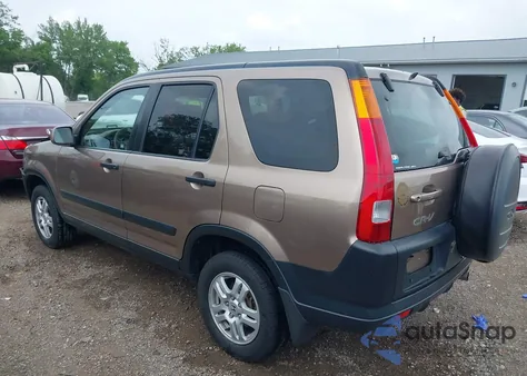 2002 Honda Cr-V Ex из США, поврежденный, VIN JHLRD788X2C094035